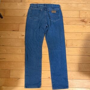 Wrangler Women's Straight Leg Blue Jeans